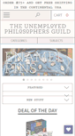 Mobile Screenshot of philosophersguild.com